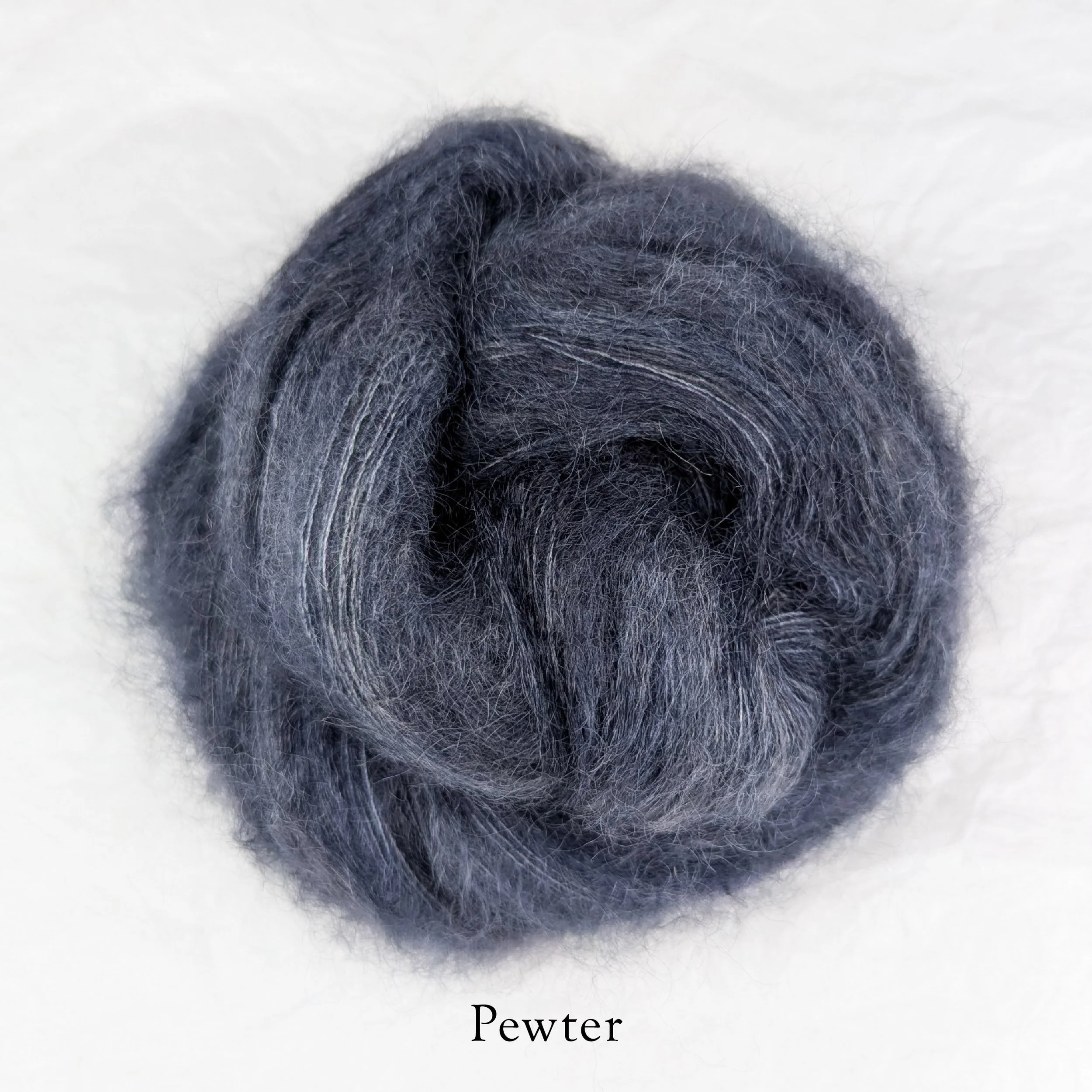 vintage kid mohair ベスト　チャコールグレー VINTAGE - vintage kid mohair ベスト チャコールグレーの通販 by